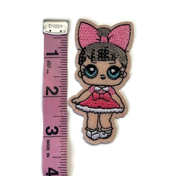 LOL Surprise Doll Embroidered Sequin Patch - Picture 3 of 4